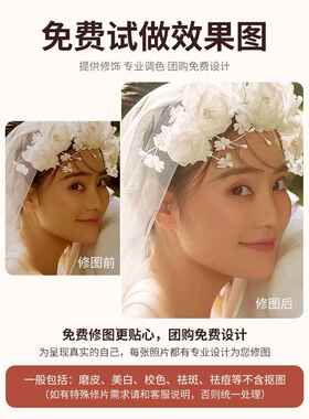 相框摆台婚纱照定制高级感情侣照片打印加相册挂墙结婚照创意摆件