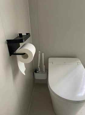 【新家的一百个快递】卫生间纸巾架免打孔纸巾盒收纳置物架