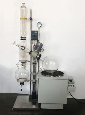 旋转蒸发仪RE-201真空蒸馏分离提纯结晶实验室蒸发器5L