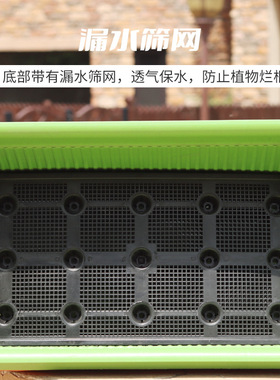 长方形塑料种菜阳台庭院蔬菜花瓶