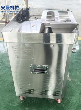 商用无骨鲜肉切丝机学校企业酒店厨房食堂切肉机不锈钢切肉设备