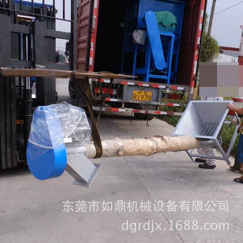 上料设备粉剂颗粒料绞龙输送机圆管密封有轴螺旋输送机厂家质保 - 图0