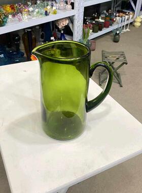 佳乐家居全新水晶绿色冷水壶玻璃花瓶748