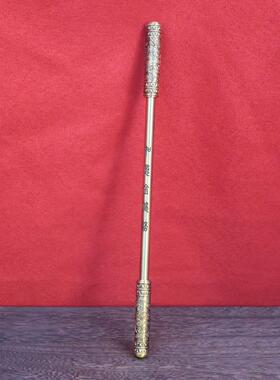 如意金箍棒黑悟空法器纯黄铜茶室家居摆件装饰工艺品厂家