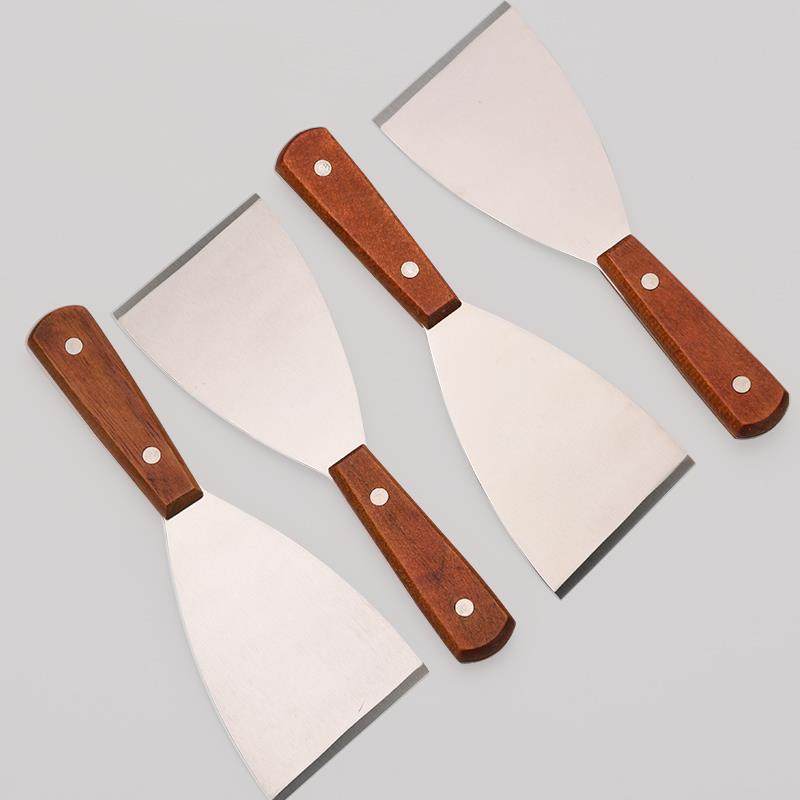 煎饼果子 烤冷面专用铲刀不锈钢 料理铲 铁板烧铲 炒酸奶斜口煎铲,淘宝优惠券,粉丝福利购,淘宝优惠卷