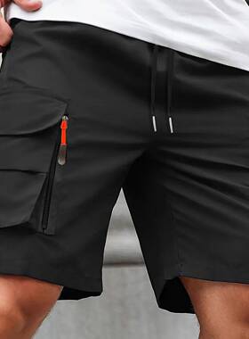 Men’s New Cargo Shorts 3-PackMen's summerZippered pocket.Lo