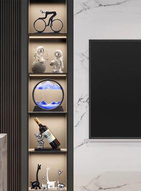 2025新款酒柜装饰品摆件轻奢高档客厅电视柜高级感小众家居工艺礼