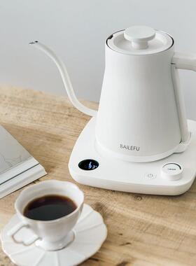 专用泡茶壶烧水壶旅行家用冲茶电热水壶保温长嘴细嘴手冲咖啡壶