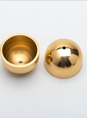 新款直销日系简约多巴胺门铃配件 黄铜小家居实木门吸门风铃 冰箱