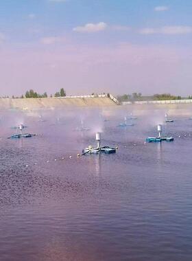 JWQ-1型漂浮式机械雾化蒸发器宁夏水务蒸发塘集中处理蒸发器