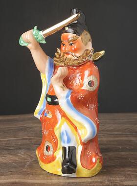 陶瓷钟馗神像武判官佛像家居摆件精品送礼