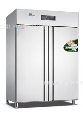 商用消毒柜双门立式大容量热风循环餐具消毒碗柜食堂不锈钢保洁柜