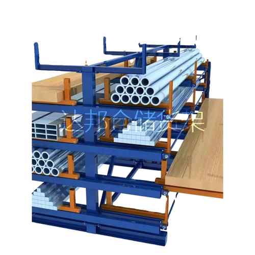 伸缩悬臂架管型钢管圆杆双面五金支撑臂电动手摇悬臂架 - 图2