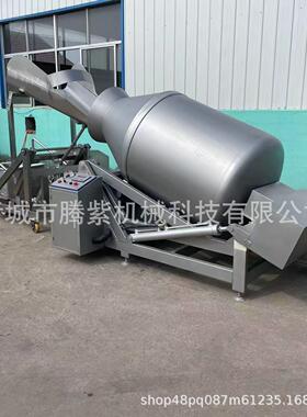 驴肉滚揉机不锈钢真空腌制设备五香牛肉滚揉腌制机