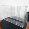 Universal household rack pressure gram tea transparent grid water cup horse cup display rack kettle gram tea set storage layer
