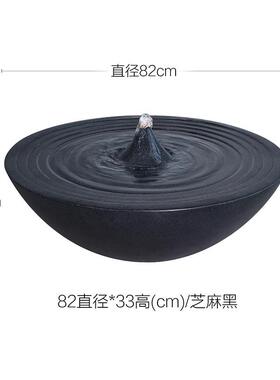 现代YFT流水摆件约喷水泉循环景观宝盆水简系小品庭院聚家居乔迁