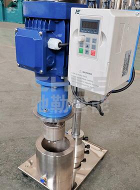 驰勒0.55kw实验室篮式研磨机小型研磨机电动升降篮式研磨机