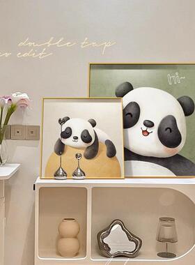 新款直销卧室床头画温馨儿童房主卧背景墙挂画卡通装饰画简约客厅