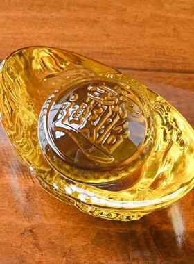 2026聚宝盆水晶摆件财神招财聚财装饰客厅办公佛堂摆放乔迁开业礼