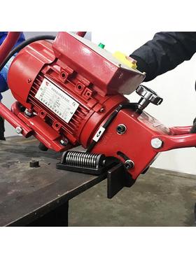 华威pqx-15平板坡口机便携式管板坡口机不锈钢管道坡口机管子坡口