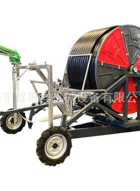 农用卷盘式喷灌机水肥一体绞盘式浇地机大型农田喷灌设备灌溉车