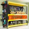 Heavy-duty shelf hole plate storage support rack floor-standing warehouse supermarket cargo storage shelf household storage