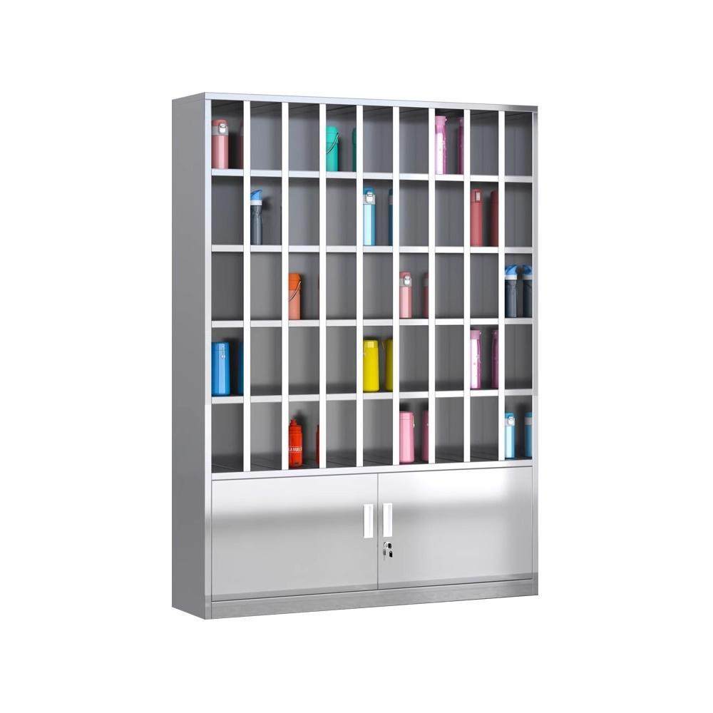 304不锈钢水杯柜员工茶杯放置柜办公区茶水柜杯架多格收纳柜定制,淘宝优惠券,粉丝福利购,淘宝优惠卷