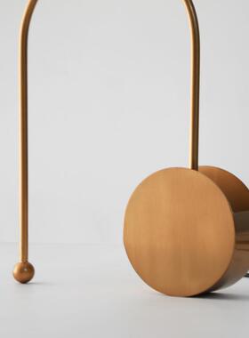 现代奢样板房装H0994摆饰品创意金色摆件式家居客厅桌轻面欧小件