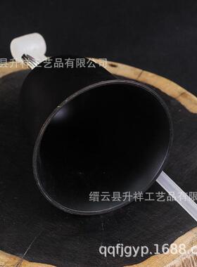 纯铜黄黑地钟摆件法钟地钟帝钟挂钟黑提钟法器铜铃铛