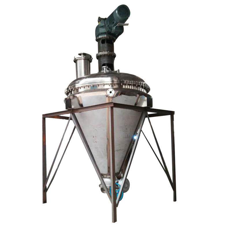 Stainless steel vertical mixing equipment with complete specifications Vertical conical double screw mixer Double screw belt mixer