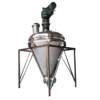 Stainless steel vertical mixing equipment with complete specifications Vertical conical double screw mixer Double screw belt mixer