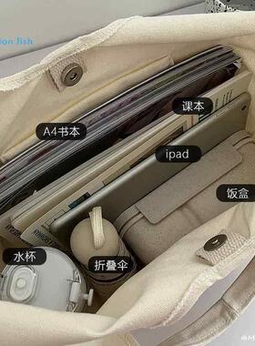 2026帆布包帆布袋天女新款提单秋