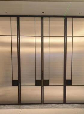 不锈钢重型地弹簧门商务楼商铺全景门阳台客厅室内隔断玻璃推拉门