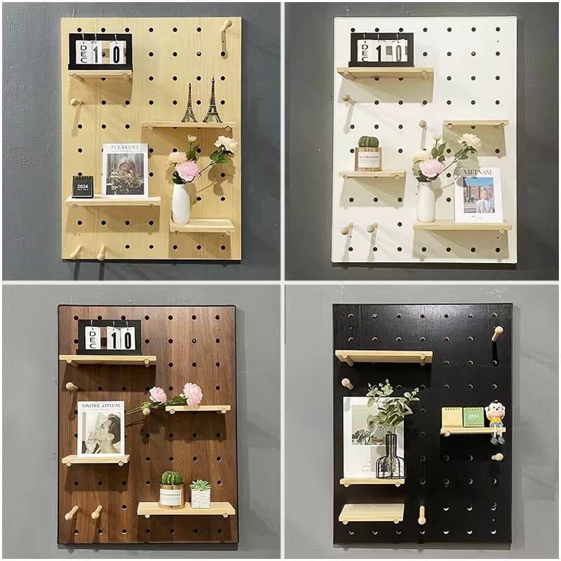 Top-level hole-in-the-floor coat rack partition hanger wall entrance entrance custom-made rack wardrobe side panel