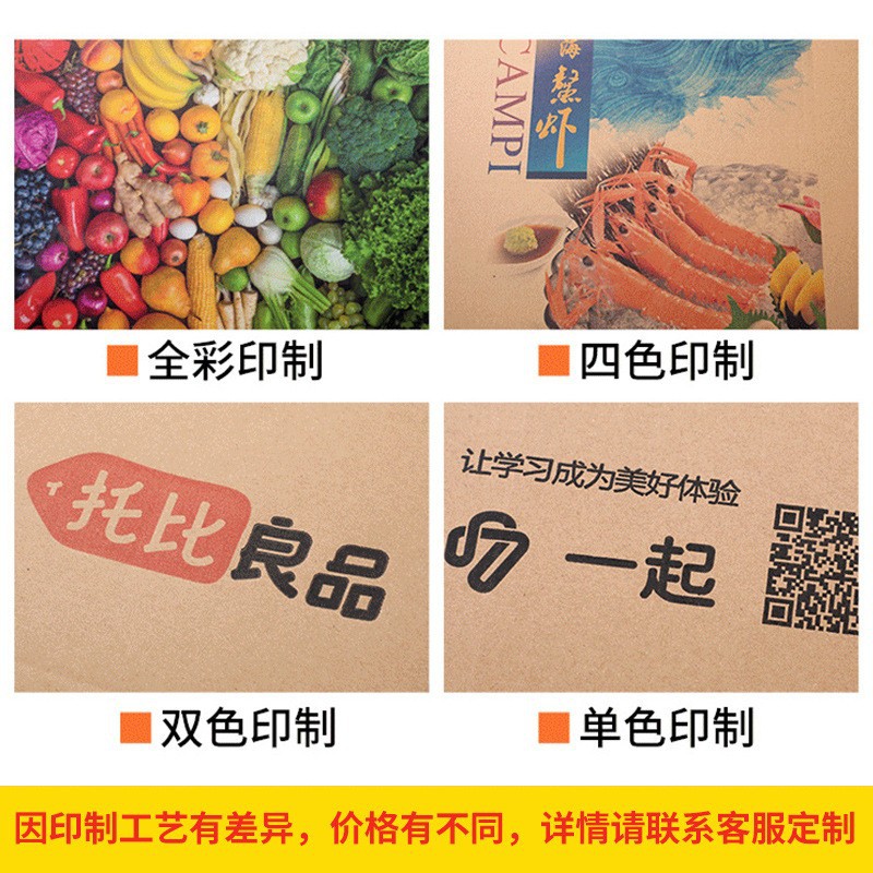 正方形纸箱包装箱子五层纸盒纸皮箱方形半高特硬快递箱四方打包箱 - 图2