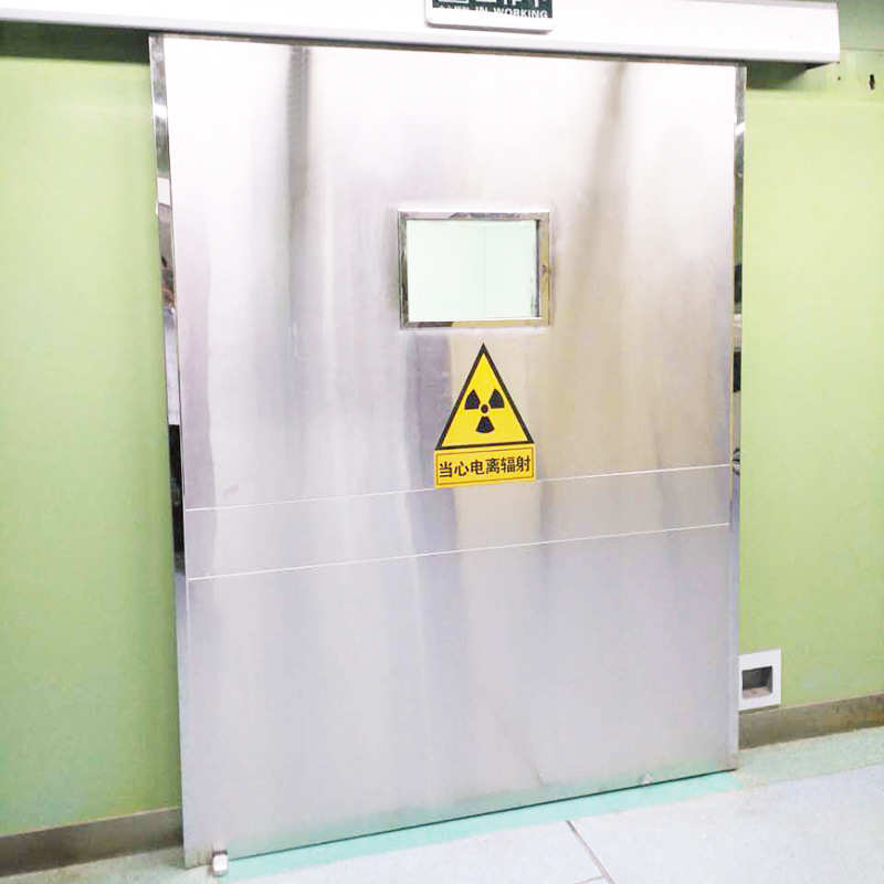 供应医院射线防护铅门方舱手术室电动气密门铅屏风铅板门电动铅门 - 图1