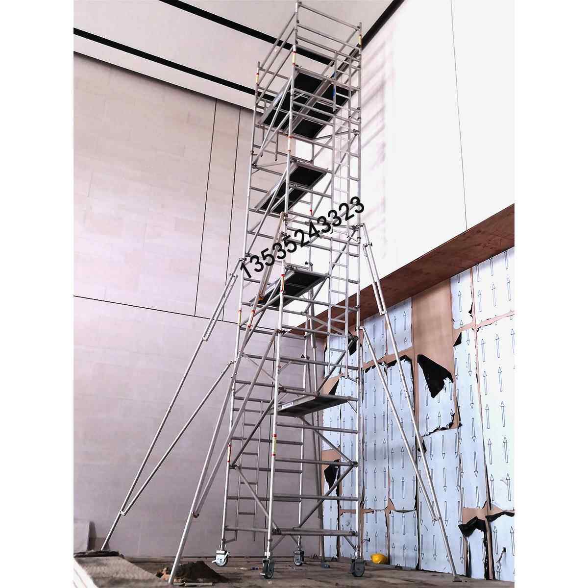 广东铝合金脚手架厂家直销欧标加厚移动快装门式工地装修活动铝架,淘宝优惠券,粉丝福利购,淘宝优惠卷