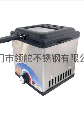 家用可视窗2L缸电炸油炸锅量小吃设329备炉单小容不锈钢厂家