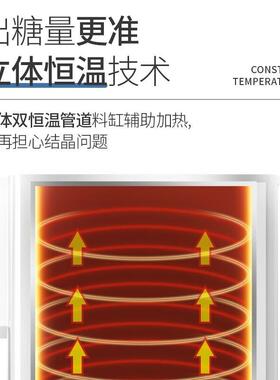 乐奶茶店设备水吧台用全自动专定LC-GT117果糖商用量机16格创台湾