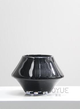 样板间售琉楼处前台黑色飞洽谈桌璃花碟玄瓶关柜酒店JX77042茶室