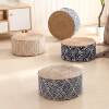 Straw mat thickened futon tatami seat pier floor pier mat woven cushion floor mat living room bay window home