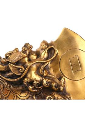 杨铜记 铜睚眦 日月神兽 睚眦摆件 龙九子