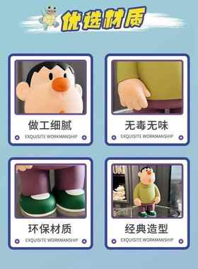 胖虎小摆件高级感小众入户玄关电视柜鞋柜餐柜桌面装饰装饰品