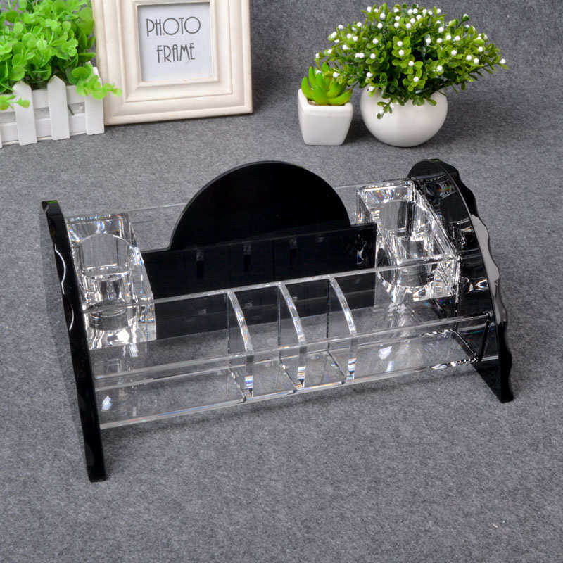 亚克力话筒架桌面KTV无线话筒座麦克风支架多功能收纳盒水晶架子,淘宝优惠券,粉丝福利购,淘宝优惠卷