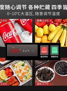 奥达信冷藏柜立式保鲜柜厨房冰柜冰箱CE认证厂家直供风冷无霜