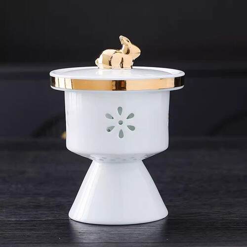 陶瓷配件壶盖黑晶炉煮茶器陶瓷茶具茶壶茶烧水胆泡茶蒸茶壶盖单 - 图1