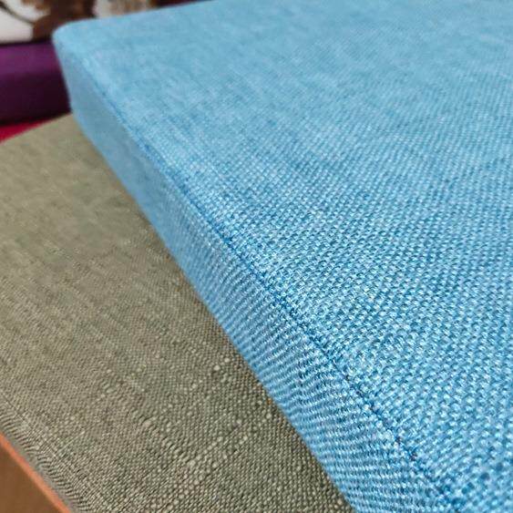 Customized high-density sponge sofa seat cushions hardened and thickened customized replacement solid wood mahogany sofa seat cushions bay window cushions