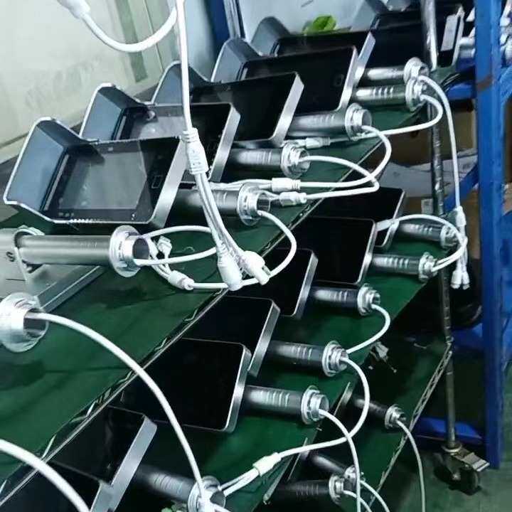 Face recognition equipment temperature measurement all-in-one thermometer machine infrared intelligent face recognition attendance machine