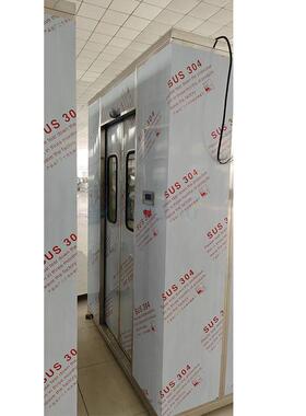 风淋室工厂无尘车间货淋室通道风淋房不锈钢转角型风淋室现货