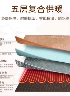 碳晶地暖垫石墨烯客厅发热地毯地暖地热垫电热地毯发热电热垫家用